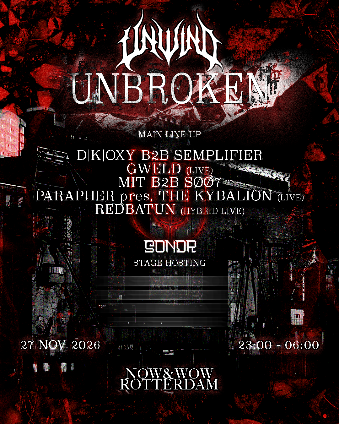 Unwind: UNBROKEN at Now & Wow, Rotterdam