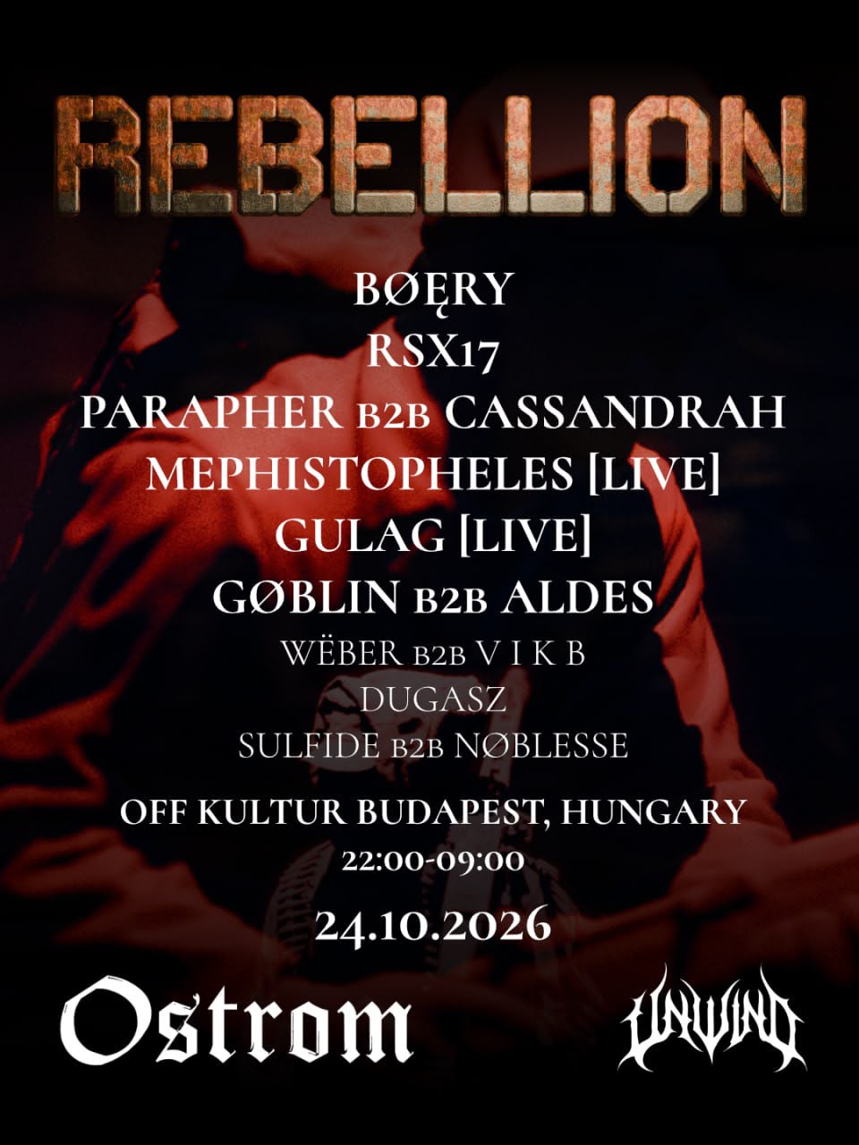 Unwind x Ostrom: REBELLION Poster