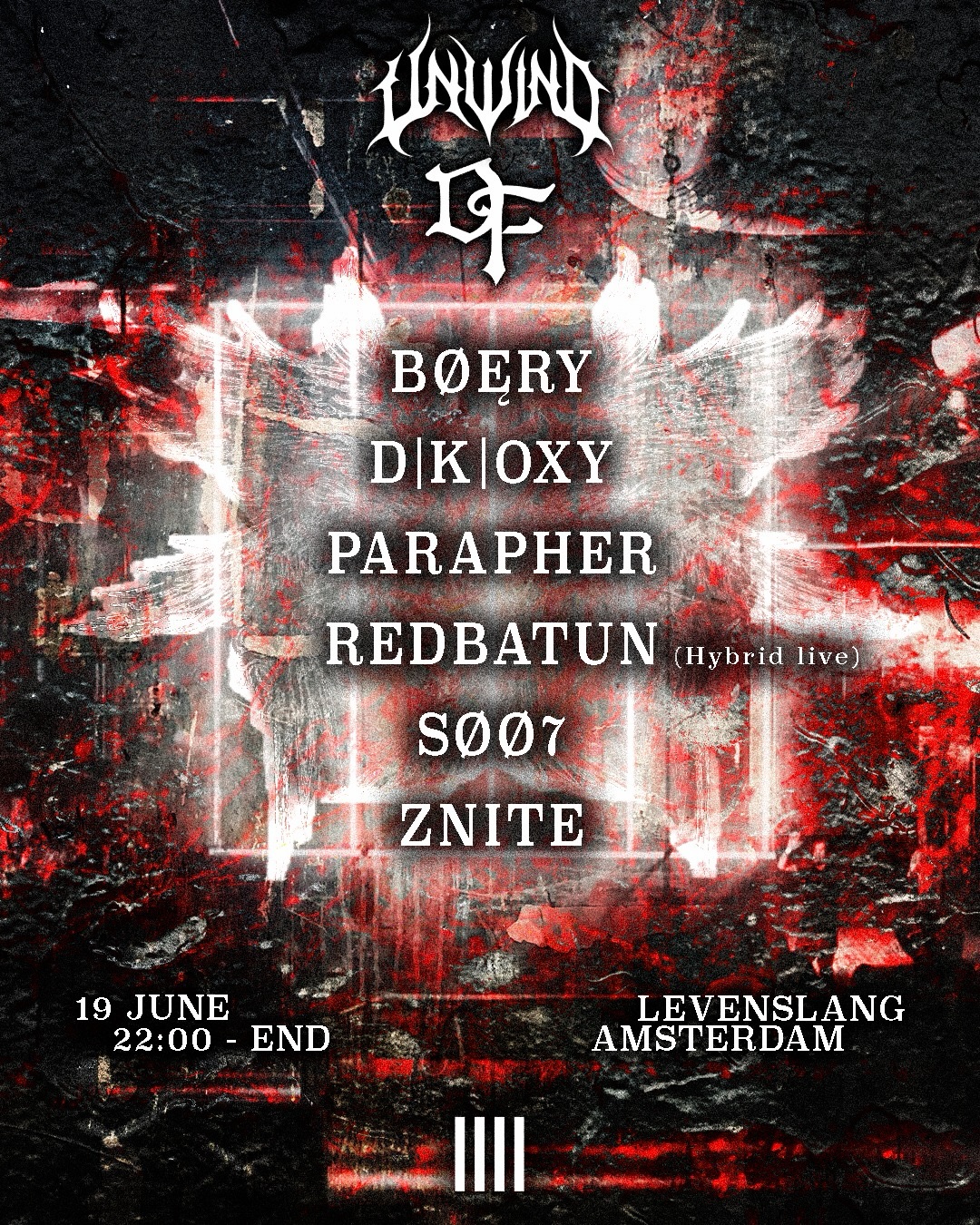 Unwind x Dark Frequency Poster